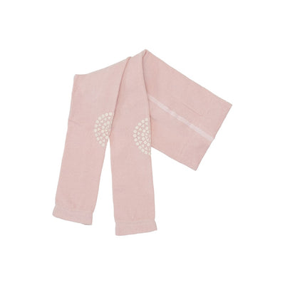 GoBabyGo kravleleggings m. gummidutter, Soft pink