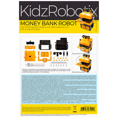 KidzRobotix, eksperiment sæt - Money Bank Robot